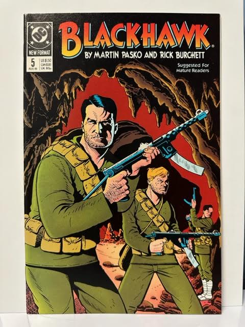 Blackhawk #5 NM+ (DC,1989) Do You Know The One About A Chinaman's Chance?