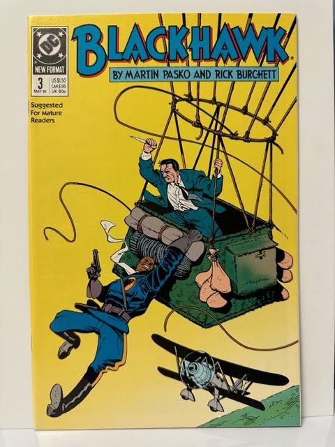 Blackhawk #3 NM+ (DC,1989) Cinderella Undercover!