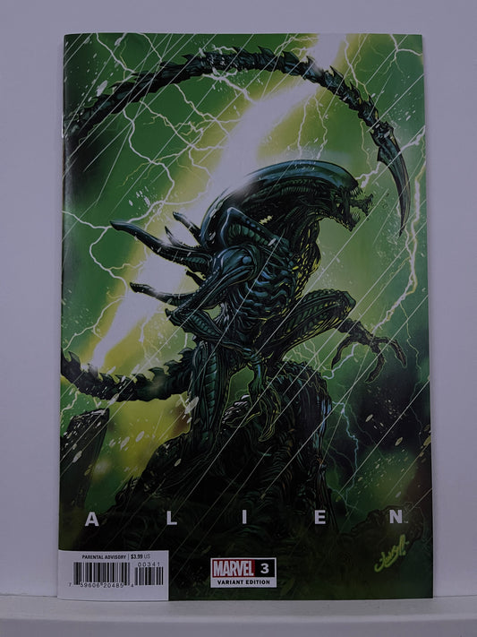 Alien Vol #2 Jonboy Meyers Variant Cover #3 Marvel 2022