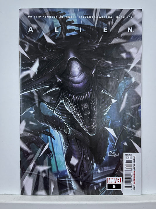 Alien In-Hyuk Lee Cover Art #5 Marvel 2021