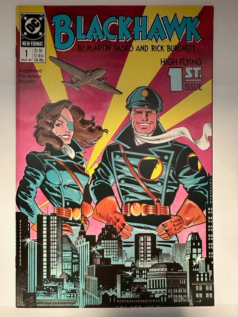 Blackhawk #1 NM+ (DC,1989) High Flying 1st Issue!