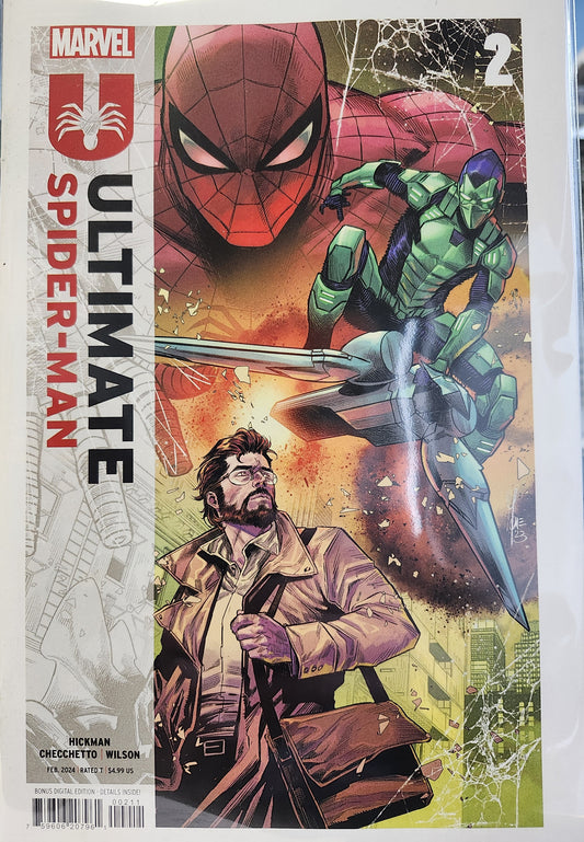 Ultimate Spider-Man #2A NM Marvel Johathan Hickman